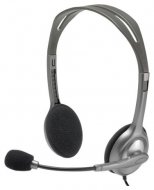 Headset Logitech H110 (20-20000Hz, mic, 2x3.5mm jack, 1.8m) , 